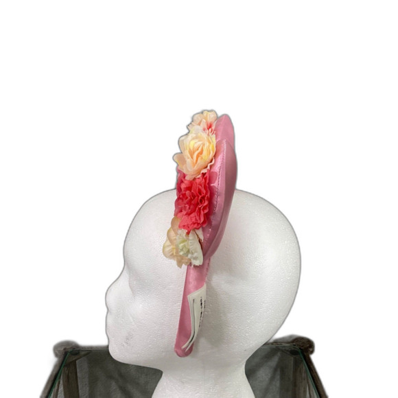 Disney Parks Exclusive Minnie Mouse Ears Headband PINK FLORAL Flower- Garden OS - Picture 3 of 8